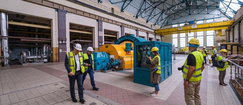 Dzień otwarty dla mediów w PGE. Z wizytą w elektrociepłowni przy ul Gdańskiej w Szczecinie