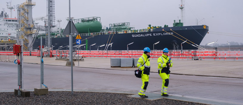 Pierwsza dostawa propanu. Terminal gazowy w Policach rozpoczyna działalność