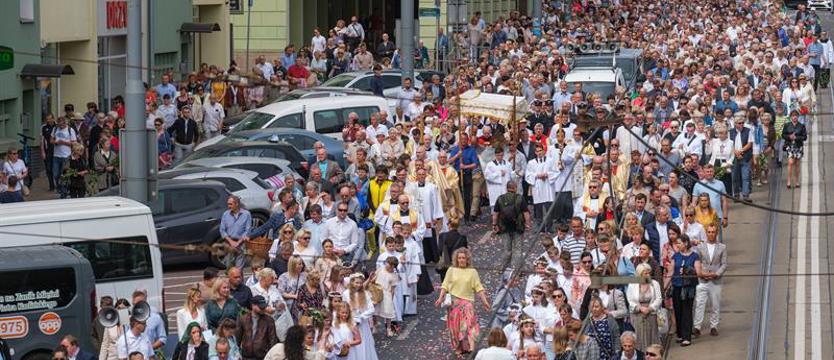 W Szczecinie przez centrum miasta przeszła procesja