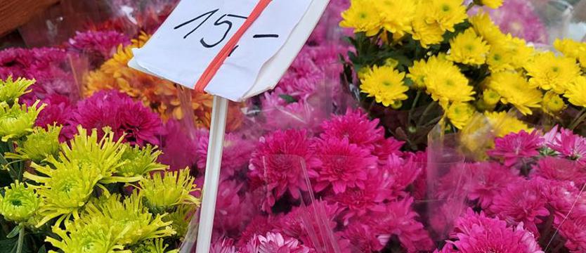 Inflacja ominęła cmentarze? Kwiaty w tej samej cenie, znicze nieco droższe