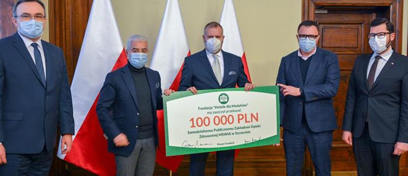 „Hotele dla Medyków” znowu pomagają w walce z epidemią