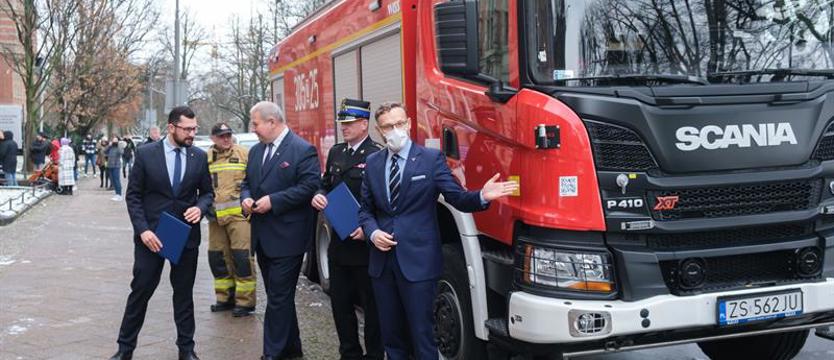 Nowy sprzęt dla strażaków i Urzędu Morskiego w Szczecinie