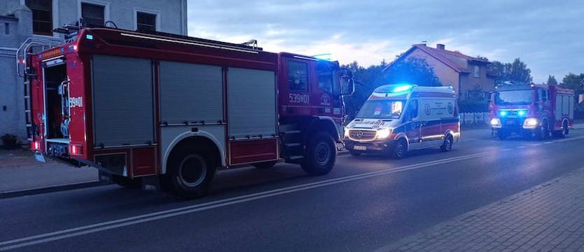 Wybuch pieca w Ińsku. Poparzony jest starszy pan