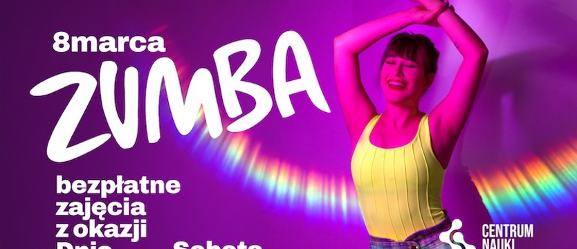 Darmowa zumba w Fabryce Wody z okazji Dnia Kobiet