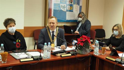 Sesja rady powiatu polickiego