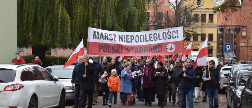 Święto Niepodległości w Stargardzie. Mieszkańcy świętowali na różne sposoby