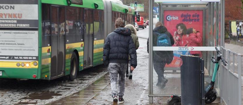 Przystanek-pułapka. Z deszczu pod rynnę