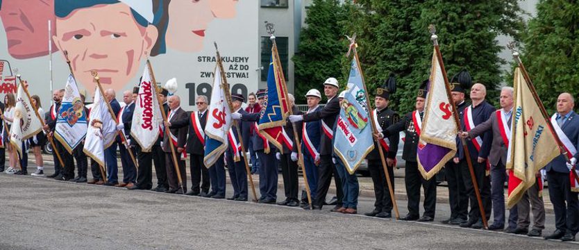 Hołd bohaterom. Rocznica Porozumień Sierpniowych