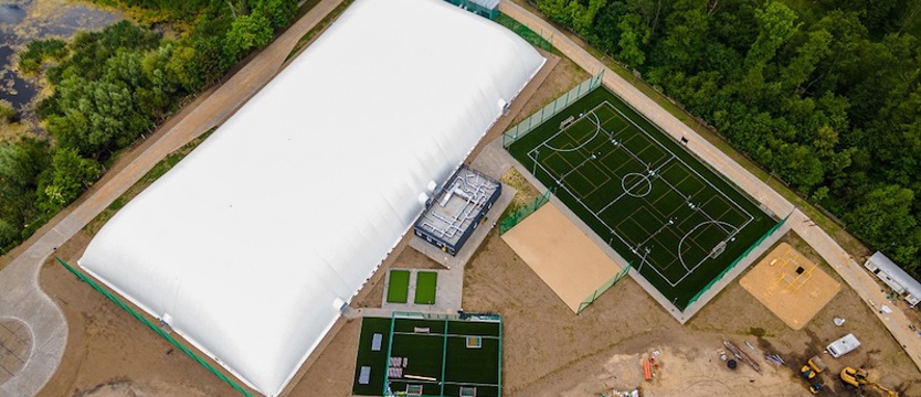 Nowe oblicze Arkonii. Kompleks boisk gotowy
