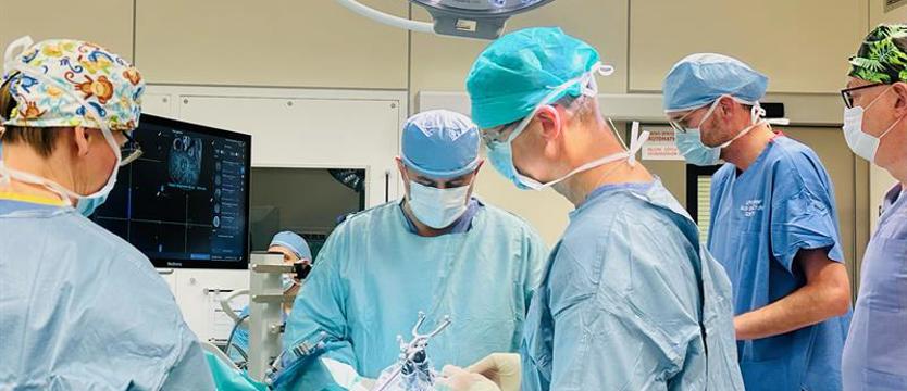 Pierwsza taka operacja w „Zdrojach”. Radość, nadzieja, niedowierzanie...
