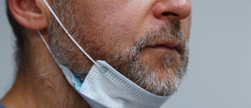 "W końcu bez maseczki na świeżym powietrzu"