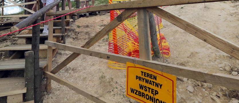 PTTK zamyka szlak na Gubałówkę. Wcześniej sąsiedzi zagrodzili przejście