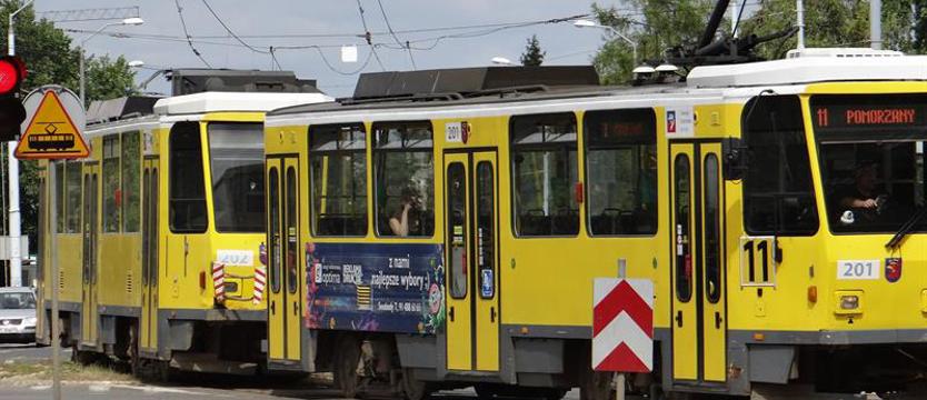 Autobusy zamiast tramwajów. Awaria na trasie linii 11 i 12