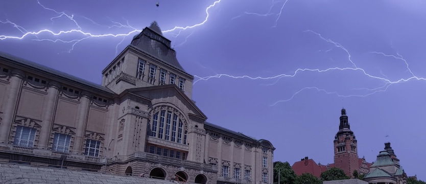 Ostrzeżenie przed burzami z gradem dla całego regionu