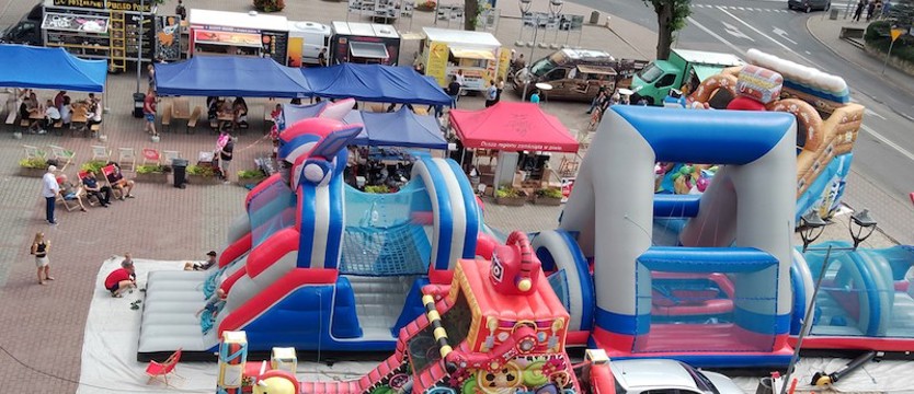Mobilna gastronomia na gryfińskim placu Barnima