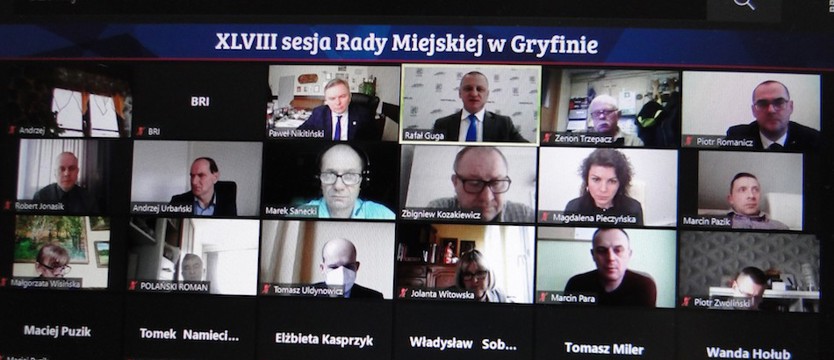 Gryfińscy radni solidarni z Ukrainą