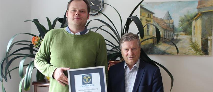 Szpital w Nowogardzie z certyfikatem. Wyróżnienie zobowiązuje