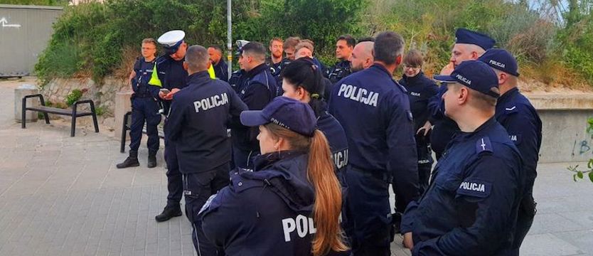 Sukces akcji poszukiwania mężczyzny, który zaginął nad morzem