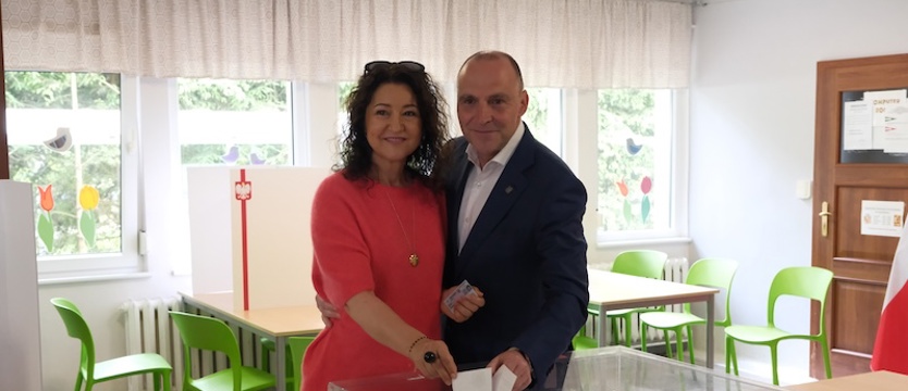 Wojewoda Adam Rudawski oddał głos wyborach