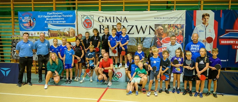 Tenis stołowy. Wojewódzki Turniej Kwalifikacyjny Żaków w Bierzwniku