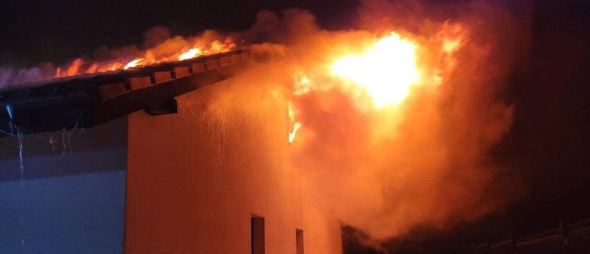 Pożar domu w powiecie choszczeńskim. Rodzina straciła dorobek życia