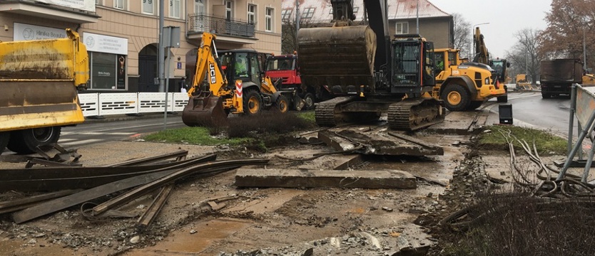 Przebudowy torowisk dzień pierwszy