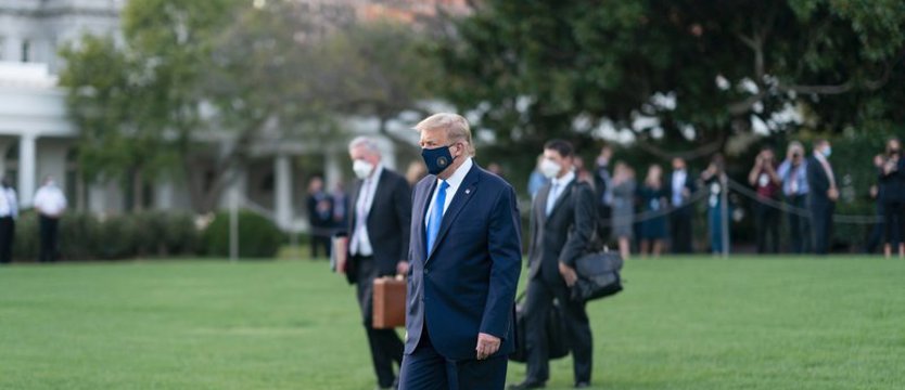 Ponad 130 funkcjonariuszy z ochrony Trumpa na kwarantannie