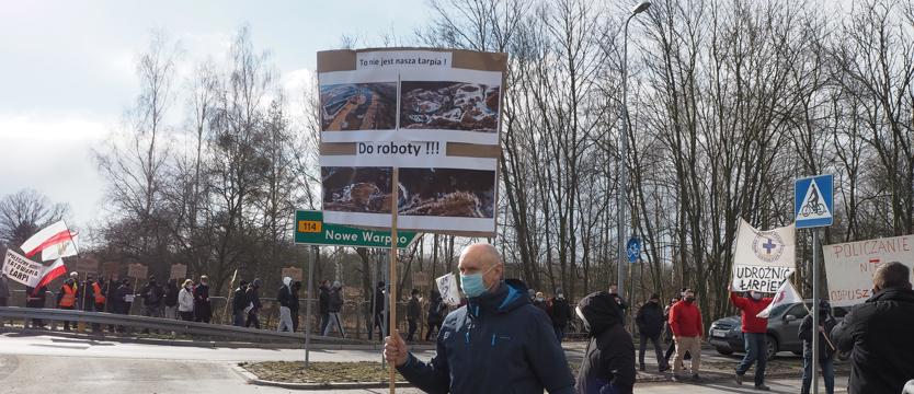 W Policach upominali się o Łarpię