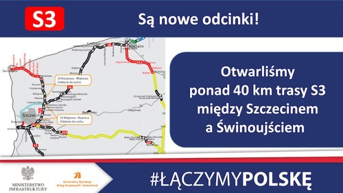 S3 - nowe odcinki drogi ekspresowej