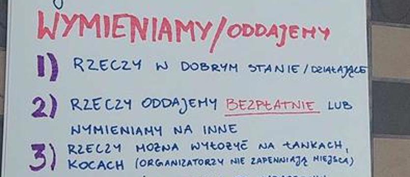 Daj przedmiotom drugie życie. Sąsiedzka akcja zero waste