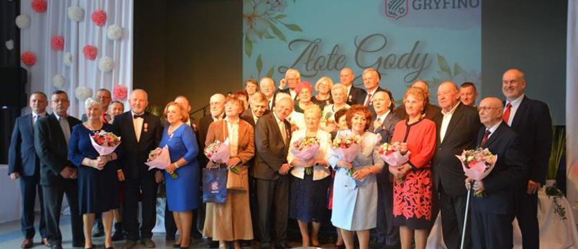 W Gryfinie świętowali Złote i Diamentowe Gody