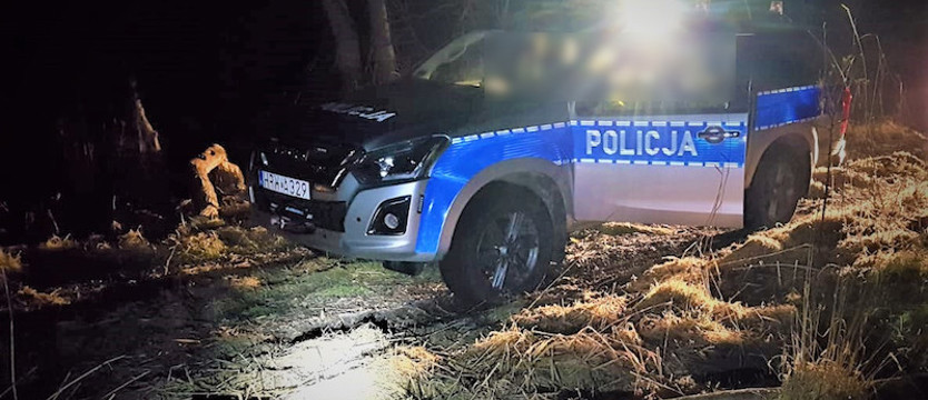 Mieszkaniec Świnoujścia zgubił się w lesie