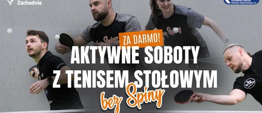 Tenis stołowy za darmo. Warto spróbować swoich sił