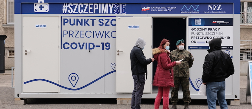 W sobotę w Szczecinie ruszyły szczepienia bez zapisów