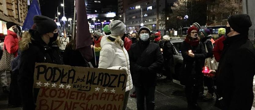Symboliczny przemarsz w Szczecinie. "Za Kobiety! Za Wolność!"