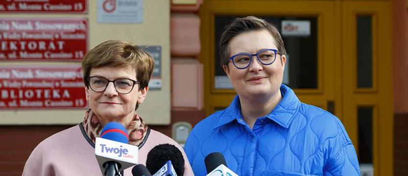 Szumilas i Lubnauer w Szczecinie. Ankieta dla 13-14-latków i lex Czarnek