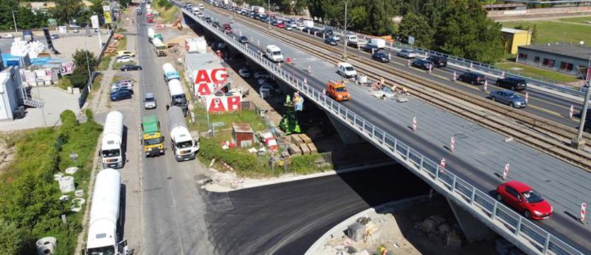 Estakada Pomorska z nową blokadą