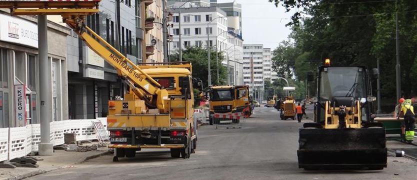 Blokady znikną od niedzieli. Ulica Matejki ponownie przejezdna