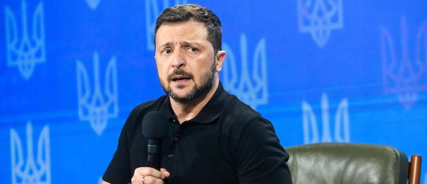 Zełenski krytycznie o Polsce. Zapowiada plan zakończenia wojny