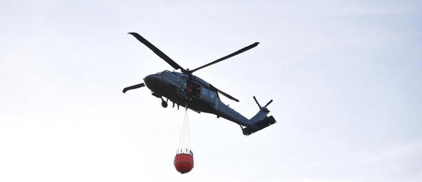 Polscy strażacy wylecieli do Czech, gdzie pomogą w walce z pożarem Parku Narodowego