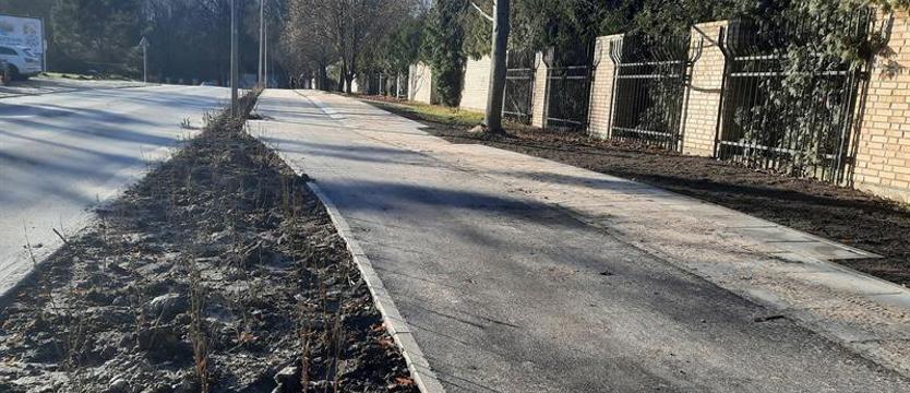 Nowa ścieżka wzdłuż ul. Papieża Pawła VI już dostępna