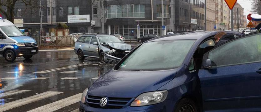 Wypadek przy filharmonii w Szczecinie