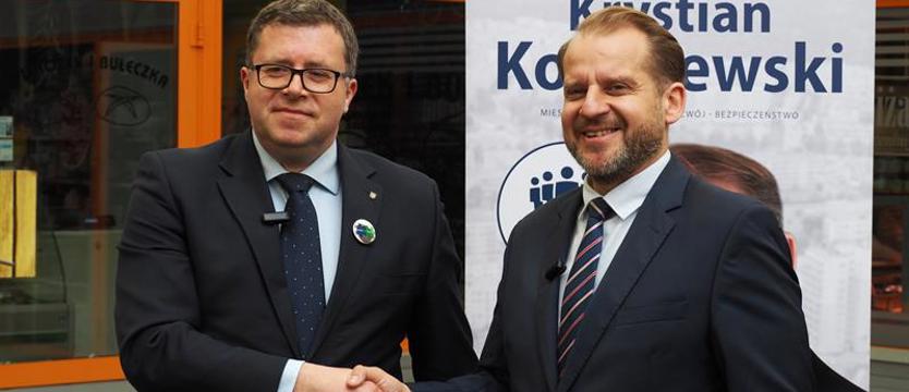 Kowalewski z poparciem Ufniarza. Przed drugą turą wyborów w Policach