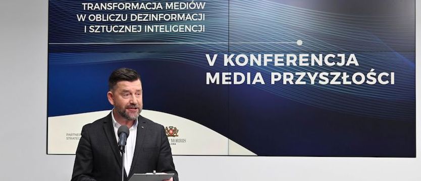 Prezes PAP na konferencji "Media Przyszłości": to agencje prasowe decydują o tym, co jest w mediach