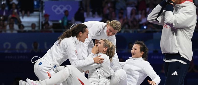 Igrzyska olimpijskie. Brązowy medal Polek w szpadzie