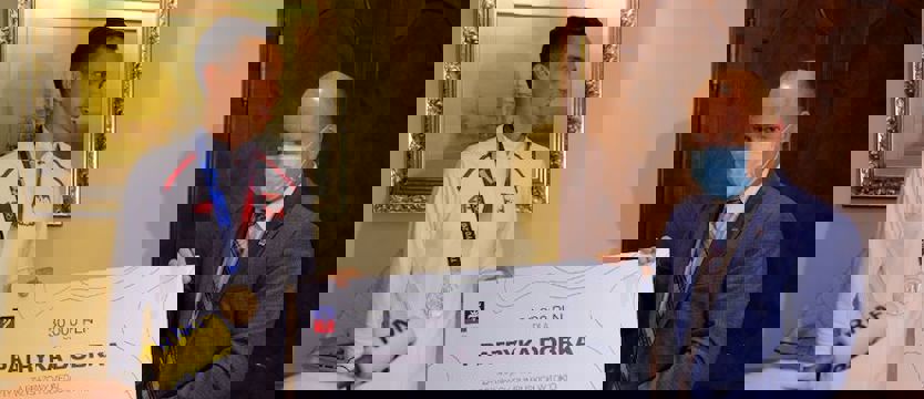Lekkoatletyka. Patryk Dobek u prezydenta