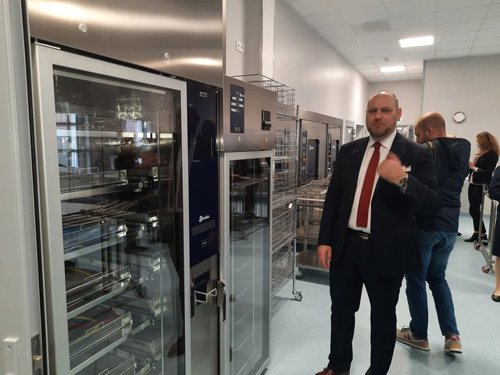 Centralna Sterylizatornia szpital przy ul. Unii Lubelskiej w Szczecinie