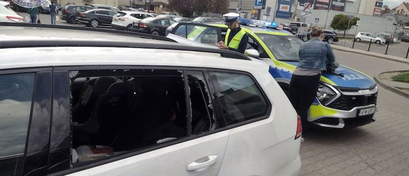 Szczecineccy policjanci wybili szybę, by ratować malutkie dziecko