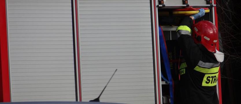 Pożar w centrum Szczecina, dwie osoby nie żyją