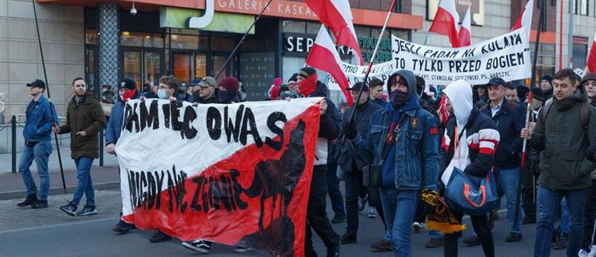 Marszem upamiętnili Żołnierzy Wyklętych. Chwała bohaterom!